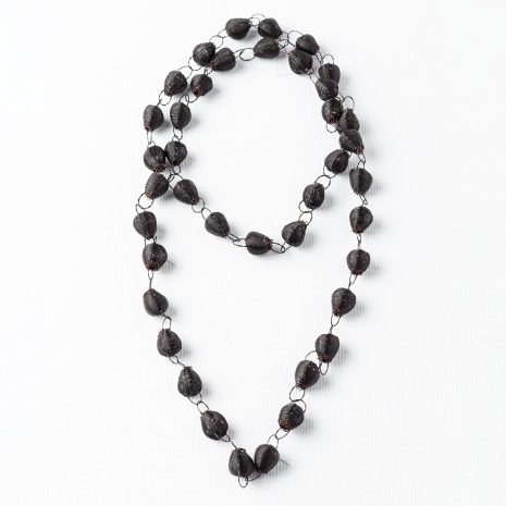 collar de crin collar negro